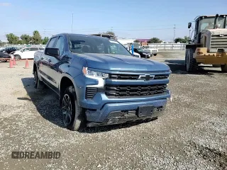 2024 Chevrolet Silverado 1500 RST with VIN 1GCPDEEKXRZ207921, listed as a Copart auction lot 70812624 with 8,207 mi miles and Salvage Title. Bid and sale history available at carsss.com. Image 11.