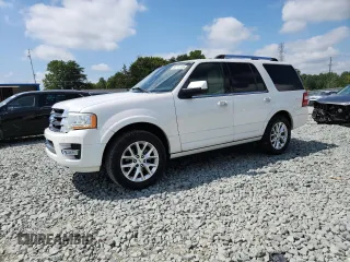 2017 Ford Expedition Limited with VIN 1FMJU1KT3HEA72147, listed as a Copart auction lot 64715705 with 136,876 mi miles and Clean title. Bid and sale history available at DreamBid. Image 1.