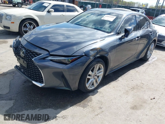 2021 Lexus IS 300 with VIN JTHC81F21M5046917, listed as a IAAI auction lot 42052845 with 40,846 mi miles and . Bid and sale history available at DreamBid. Image 17.