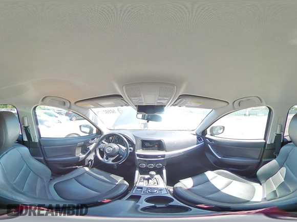 2016 Mazda CX-5 Touring with VIN JM3KE2CY0G0894283, listed as a Copart auction lot 50592065 with 86,400 mi miles and Salvage Title. Bid and sale history available at carsss.com. Image 14.