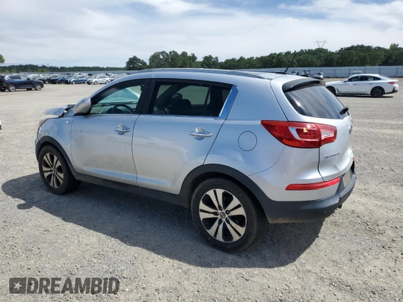2012 Kia Sportage EX with VIN KNDPCCA2XC7252292, listed as a Copart auction lot 56975535 with 160,445 mi miles and Salvage title. Bid and sale history available at DreamBid. Image 2.