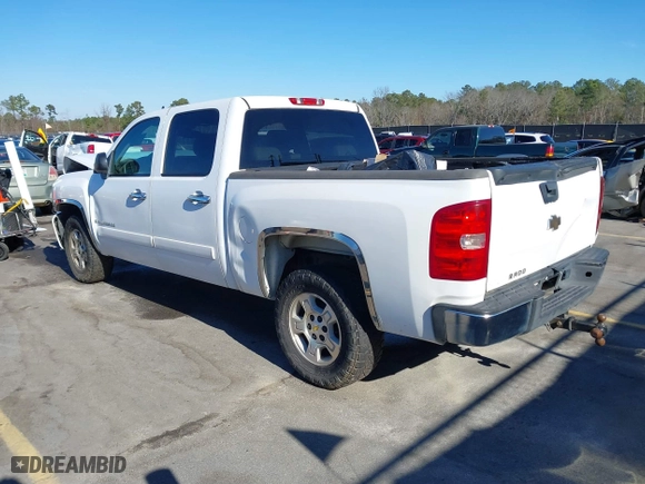 2007 Chevrolet Silverado 1500 LT w/1LT with VIN 2GCEC13C571695258, listed as a IAAI auction lot 41239531 with 266,909 mi miles. Bid and sale history available at carsss.com. Image 3.