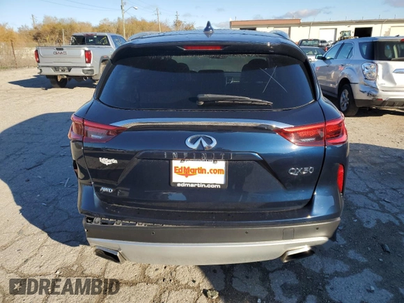 2021 Infiniti QX50 Essential z VIN 3PCAJ5CB6MF112594, wystawiony jako Copart lot #78611264 z przebiegiem 69 491 mil mil oraz Szkoda całkowita • Salvage title. Historia ofert i sprzedaży dostępna na DreamBid. Obrazek 6.