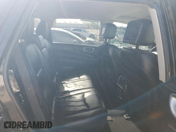 2013 Infiniti JX35 with VIN 5N1AL0MN0DC328195, listed as a Copart auction lot 51156465 with 217,380 mi miles and Salvage Title. Bid and sale history available at carsss.com. Image 11.