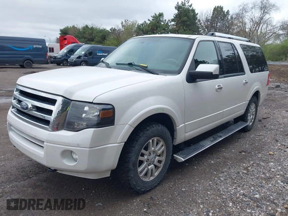 2014 Ford Expedition Max Limited z VIN 1FMJK2A57EEF17256, wystawiony jako IAAI lot #41923349 z przebiegiem 171 120 mil mil oraz . Historia ofert i sprzedaży dostępna na DreamBid. Obrazek 18.