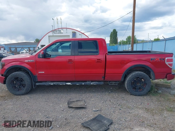 2011 Ford F-150 XLT with VIN 1FTFW1ET7BFA98090, listed as a IAAI auction lot 42435950 with 186,932 mi miles and . Bid and sale history available at DreamBid. Image 15.