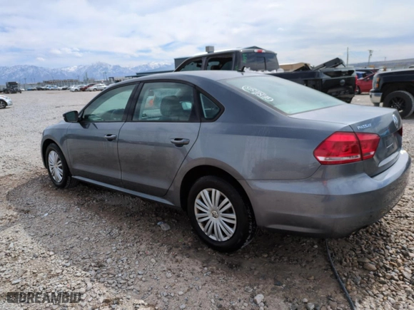 2015 Volkswagen Passat 1.8T S with VIN 1VWAS7A37FC003403, listed as a Copart auction lot 50532665 with 125,986 mi miles and Salvage Title. Bid and sale history available at carsss.com. Image 2.
