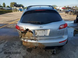 2007 Infiniti FX with VIN JNRAS08W27X203318, listed as a Copart auction lot 73179974 with 159,239 mi miles and Salvage Title. Bid and sale history available at DreamBid. Image 6.