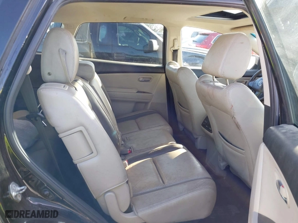 2012 Mazda CX-9 Touring with VIN JM3TB3CV5C0366144, listed as a IAAI auction lot 41590016 with 133,875 mi miles. Bid and sale history available at carsss.com. Image 8.