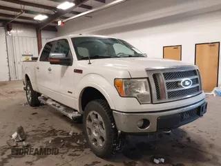 2011 Ford F-150 XLT with VIN 1FTFW1ET9BFC20464, listed as a IAAI auction lot 41556115 with 1 mi miles. Bid and sale history available at carsss.com. Image 1.