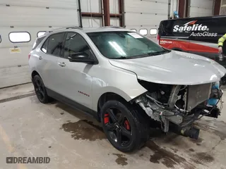 2021 Chevrolet Equinox Premier with VIN 2GNAXNEV5M6119300, listed as a IAAI auction lot 41464166 with 76,462 mi miles. Bid and sale history available at carsss.com. Image 1.