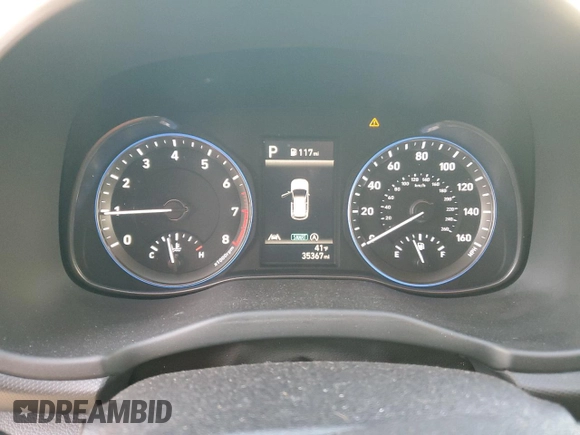 2022 Hyundai Kona SEL with VIN KM8K6CAB2NU901746, listed as a Copart auction lot 48111325 with 35,367 mi miles and Salvage Title. Bid and sale history available at DreamBid. Image 9.