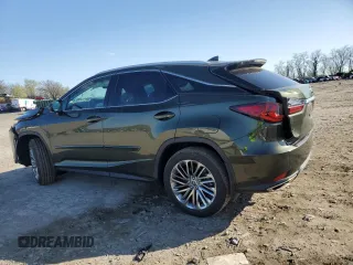 2021 Lexus RX with VIN 2T2HZMDA8MC289428, listed as a Copart auction lot 52121205 with 20,357 mi miles and Salvage Title. Bid and sale history available at carsss.com. Image 2.