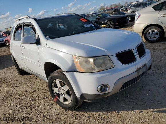 2008 Pontiac Torrent with VIN 2CKDL33F586329993, listed as a Copart auction lot 85595364 with 0 mi miles and Salvage Title. Bid and sale history available at carsss.com. Image 4.