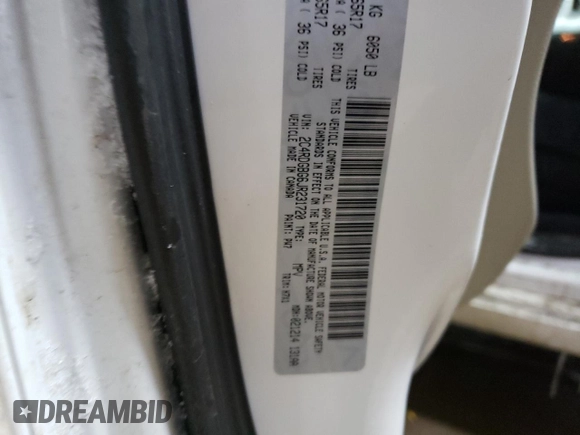 2018 Dodge Grand Caravan SE Plus with VIN 2C4RDGBG6JR231720, listed as a Copart auction lot 44309935 with 59,925 mi miles and Clean Title. Bid and sale history available at DreamBid. Image 13.