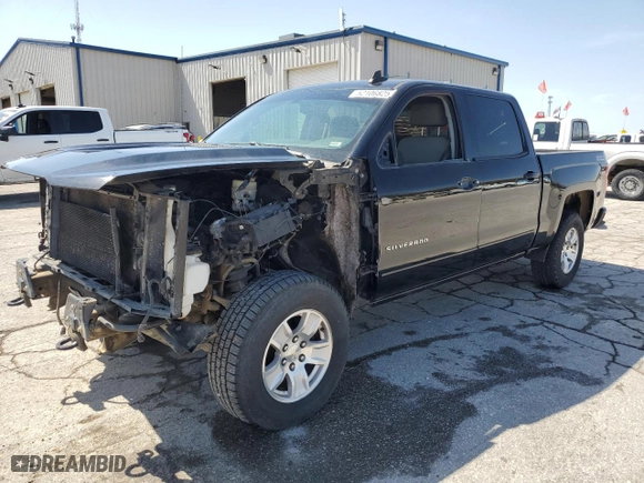 2016 Chevrolet Silverado 1500 LT with VIN 3GCUKREH8GG170689, listed as a Copart auction lot 52106825 with 197,206 mi miles and Salvage Title. Bid and sale history available at carsss.com. Image 1.