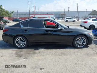 2018 Infiniti Q50 Luxe with VIN JN1EV7AP9JM358741, listed as a IAAI auction lot 42644098 with 101,553 mi miles and . Bid and sale history available at DreamBid. Image 14.