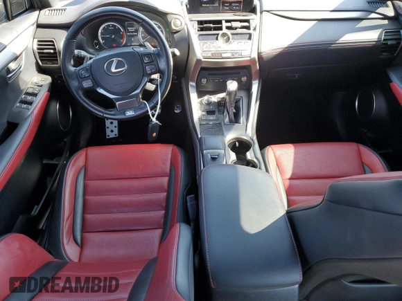 2020 Lexus NX with VIN JTJSARDZ2L2223679, listed as a Copart auction lot 46515665 with 55,746 mi miles and Salvage Title. Bid and sale history available at carsss.com. Image 8.