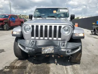 2018 Jeep Wrangler Unlimited Sahara z VIN 1C4HJXEG7JW115319, wystawiony jako Copart lot #56717765 z przebiegiem 53 633 mil mil oraz Szkoda całkowita • Salvage title. Historia ofert i sprzedaży dostępna na DreamBid. Obrazek 5.