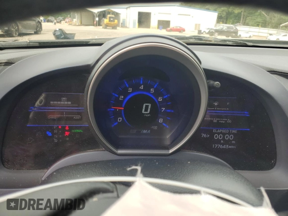 2011 Honda CR-Z EX z VIN JHMZF1D61BS001688, wystawiony jako Copart lot #57278815 z przebiegiem 177 643 mil mil oraz Szkoda całkowita • Salvage title. Historia ofert i sprzedaży dostępna na DreamBid. Obrazek 9.