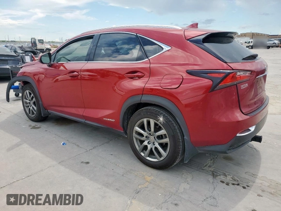 2015 Lexus NX 300h с VIN JTJBJRBZ9F2029917, выставлен на аукционе Copart как лот 62404055 с пробегом Не указан миль и Списание • Salvage title. История ставок и продаж доступна на DreamBid. Изображение 2.