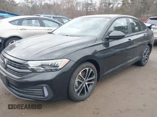 2024 Volkswagen Jetta Sport with VIN 3VWBM7BU9RM027744, listed as a IAAI auction lot 41688894 with 32,834 mi miles and . Bid and sale history available at DreamBid. Image 17.