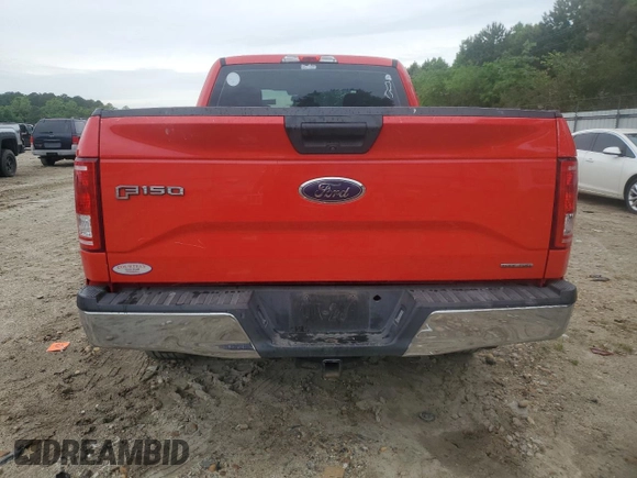 2015 Ford F-150 XLT with VIN 1FTEX1E80FKF08651, listed as a Copart auction lot 56283635 with 246,029 mi miles and Salvage title. Bid and sale history available at DreamBid. Image 6.