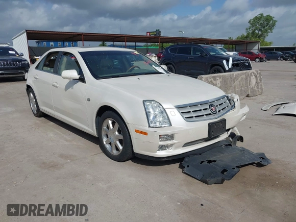2005 Cadillac STS with VIN 1G6DC67A850172166, listed as a IAAI auction lot 39667014 with 64,676 mi miles and . Bid and sale history available at DreamBid. Image 1.