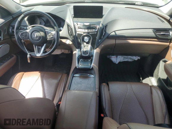 2019 Acura RDX Advance with VIN 5J8TC2H72KL015037, listed as a Copart auction lot 62401115 with Not provided miles and Salvage title. Bid and sale history available at DreamBid. Image 8.
