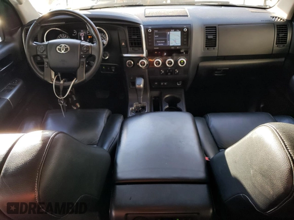 2020 Toyota Sequoia SR5 with VIN 5TDBY5G14LS180176, listed as a Copart auction lot 79800654 with 55,110 mi miles and Salvage Title. Bid and sale history available at carsss.com. Image 8.