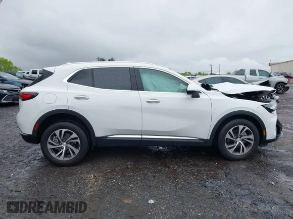 2021 Buick Envision Essence with VIN LRBFZNR45MD105813, listed as a IAAI auction lot 41968357 with 31,855 mi miles and . Bid and sale history available at carsss.com. Image 13.