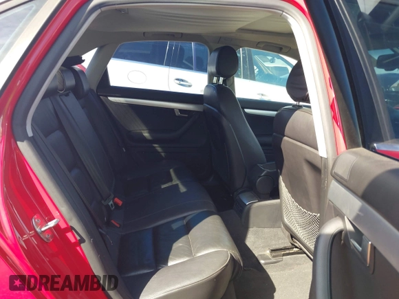 2006 Audi A4 2.0T with VIN WAUAF78E96A059690, listed as a IAAI auction lot 41602716 with 138,701 mi miles and . Bid and sale history available at DreamBid. Image 8.
