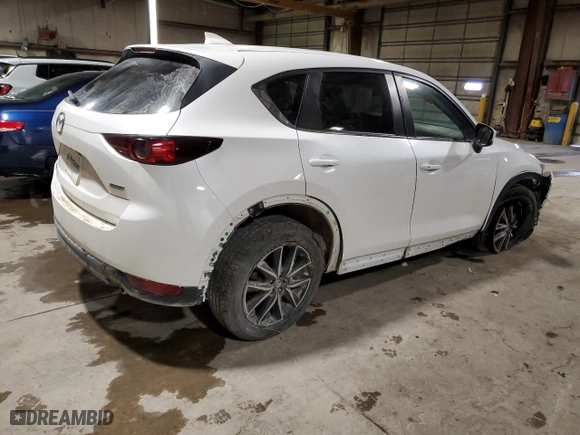 2018 Mazda CX-5 Touring with VIN JM3KFBCM9J0469890, listed as a Copart auction lot 45532505 with 58,208 mi miles and Salvage Title. Bid and sale history available at carsss.com. Image 3.