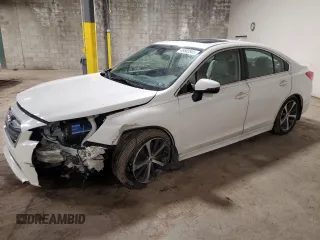 2018 Subaru Legacy Limited with VIN 4S3BNEN64J3037993, listed as a Copart auction lot 46683545 with 38,331 mi miles and Salvage Title. Bid and sale history available at carsss.com. Image 1.
