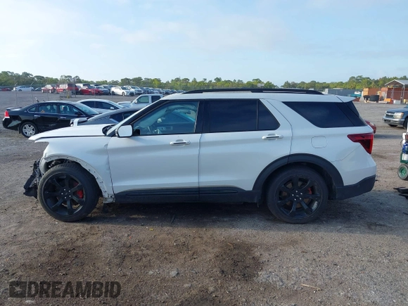 2020 Ford Explorer ST with VIN 1FM5K8GC9LGD03798, listed as a IAAI auction lot 41913678 with 58,772 mi miles. Bid and sale history available at carsss.com. Image 14.