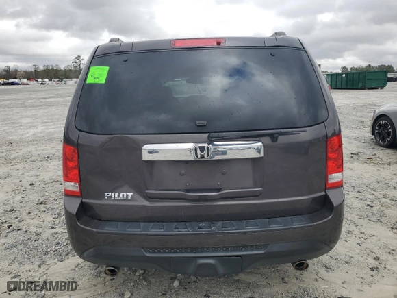 2012 Honda Pilot EX-L with VIN 5FNYF3H54CB025508, listed as a Copart auction lot 47423795 with 201,804 mi miles and Non Repairable. Bid and sale history available at carsss.com. Image 6.