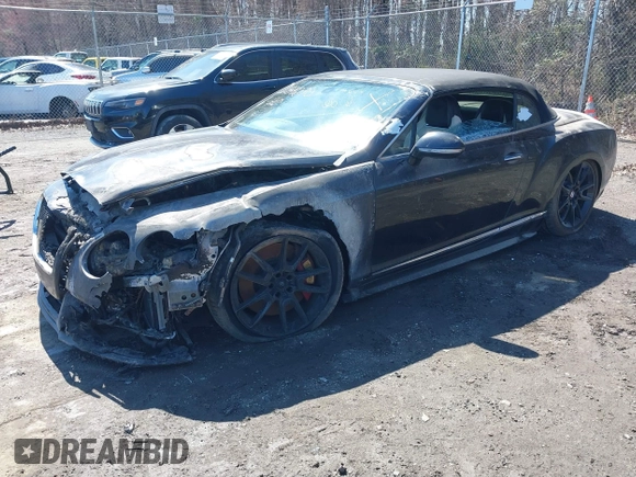 2014 Bentley Continental GT with VIN SCBGH3ZA2EC096873, listed as a IAAI auction lot 36889288 with Not Provided miles and . Bid and sale history available at DreamBid. Image 2.