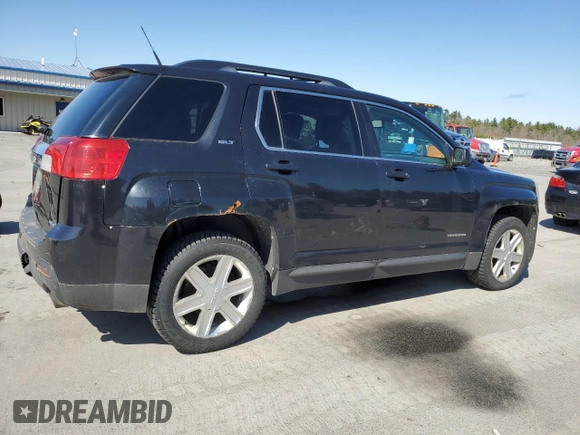 2011 GMC Terrain SLT-1 with VIN 2CTFLVE52B6464019, listed as a Copart auction lot 53384345 with 165,954 mi miles and Salvage title. Bid and sale history available at DreamBid. Image 3.