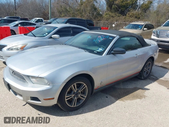 2012 Ford Mustang V6 with VIN 1ZVBP8EM4C5286227, listed as a IAAI auction lot 41638279 with Not Provided miles and . Bid and sale history available at carsss.com. Image 16.