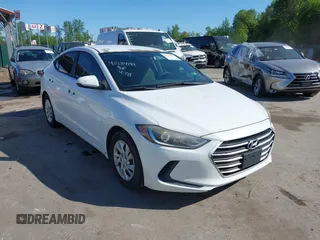 2017 Hyundai Elantra SE with VIN 5NPD74LF7HH054513, listed as a IAAI auction lot 42134199 with 99,602 mi miles and . Bid and sale history available at DreamBid. Image 1.
