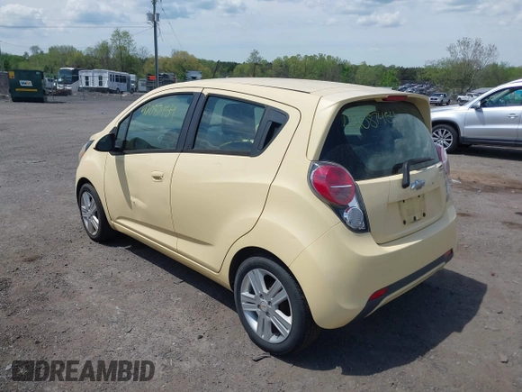 2013 Chevrolet Spark LT with VIN KL8CD6S99DC566235, listed as a IAAI auction lot 42087454 with 115,388 mi miles. Bid and sale history available at carsss.com. Image 3.