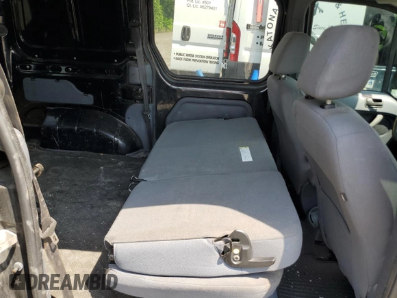 2010 Ford Transit Connect XLT with VIN NM0KS9BN2AT027939, listed as a Copart auction lot 62100305 with 294,080 mi miles and Salvage title. Bid and sale history available at DreamBid. Image 11.