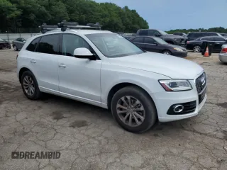 2015 Audi Q5 Premium with VIN WA1CFAFP4FA107118, listed as a Copart auction lot 63589505 with 66,139 mi miles and Salvage title. Bid and sale history available at DreamBid. Image 4.