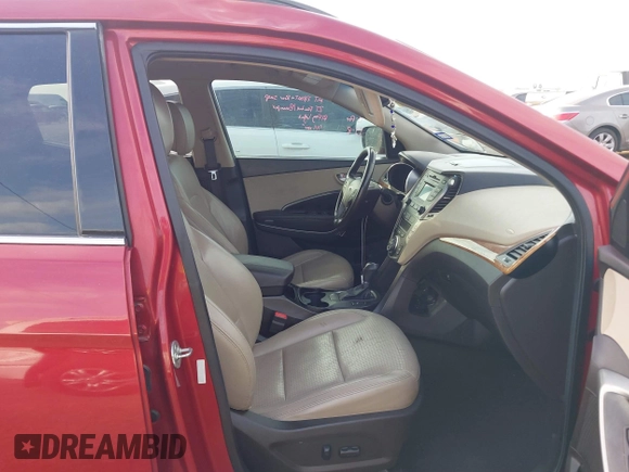 2014 Hyundai Santa Fe Sport with VIN 5XYZU3LB1EG151778, listed as a IAAI auction lot 41239120 with 195,220 mi miles. Bid and sale history available at carsss.com. Image 5.