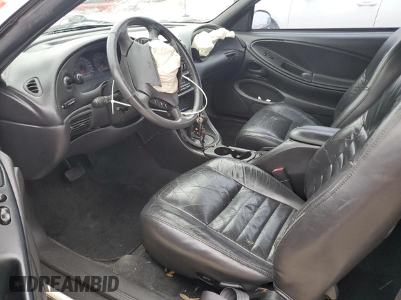2000 Ford Mustang GT with VIN 1FAFP42XXYF299664, listed as a Copart auction lot 43039945 with 0 mi miles and Salvage Title. Bid and sale history available at carsss.com. Image 7.
