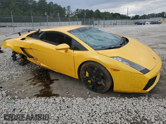 2004 Lamborghini Gallardo z VIN ZHWGU11SX4LA00563, wystawiony jako Copart lot #73732524 z przebiegiem 51 762 mil mil oraz Szkody całkowita. Historia ofert i sprzedaży dostępna na DreamBid. Obrazek 4.