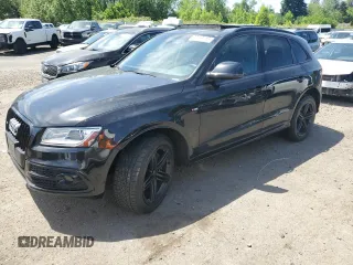 2014 Audi Q5 Premium Plus with VIN WA1DMAFP5EA114068, listed as a Copart auction lot 60199115 with 74,627 mi miles and Salvage title. Bid and sale history available at DreamBid. Image 1.