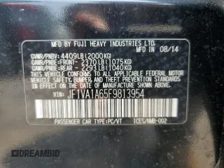 2015 Subaru WRX с VIN JF1VA1A65F9813954, выставлен на аукционе Copart как лот 60825315 с пробегом 187 738 миль миль и Чистый • Clean title. История ставок и продаж доступна на DreamBid. Изображение 12.