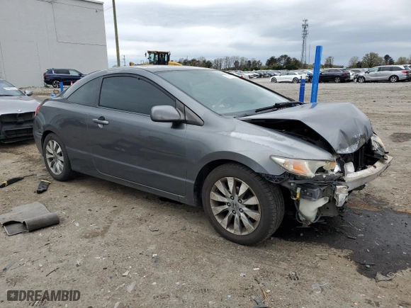 2010 Honda Civic Cpe EX with VIN 2HGFG1B82AH507012, listed as a Copart auction lot 51697385 with 111,201 mi miles and Salvage Title. Bid and sale history available at carsss.com. Image 4.