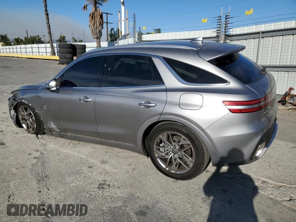 2025 Genesis GV70 2.5T with VIN 5NMMADTB9SH028742, listed as a Copart auction lot 87944095 with 1,138 mi miles and Salvage title. Bid and sale history available at DreamBid. Image 2.